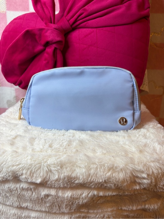 lululemon athletica Handbags - Lululemon Light Blue belt bag